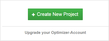 optimizer-create-new-projekt