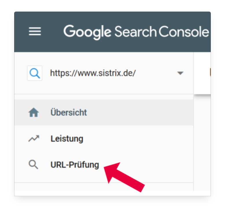 Comprobar la URL en la Google Search Console