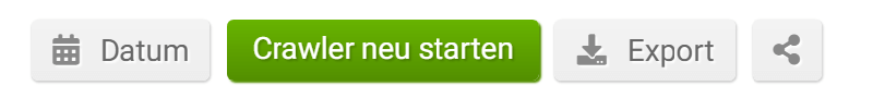 In der weißen Leiste zwischen der blauen Toolbox-Navigation und den Filtern befinden sich, wie generell in der Toolbox, allgemeine Einstelloptionen, die sich auf die gesamte Seite beziehen.