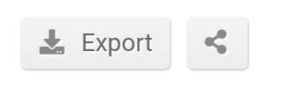 Export and share buttons in the SISTRIX Toolbox
